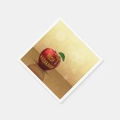 Serviette En Papier Rosh Hashanah Juif Nouvel An Honey Apple (Coin)
