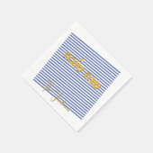 Serviette En Papier Rosh Hashanah Nettoyer Elegant Hébreu Shanah Tova (Coin)