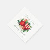 Serviette En Papier Rosh Hashanah Shanah Tovah grenade (Coin)