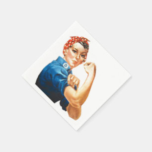 Serviette En Papier Rosie la riveteuse