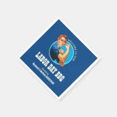 Serviette En Papier Rosie Riveter LABOR DAY BBQ (Coin)