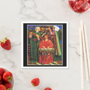 Serviette En Papier Rossetti - Une Carol de Noël