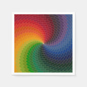 Serviette En Papier Roue de spectre faite de briques (Devant)