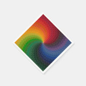 Serviette En Papier Roue de spectre faite de briques (Coin)