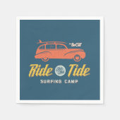 Serviette En Papier Roue Socal Pour La Marée (Devant)