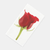 Serviette En Papier Rouge (Coin)
