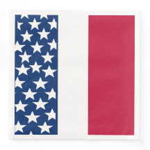 Rouge, blanc et bleu Stars and Stripes 4 juillet