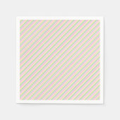 Serviette En Papier Rouge rose Bleu Vert pourpre Blancs Bleu (Devant)