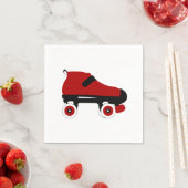 Serviette En Papier roulette rousse (En situation)