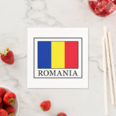 Serviette En Papier Roumanie (En situation)