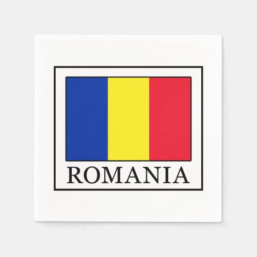 Serviette En Papier Roumanie (Devant)