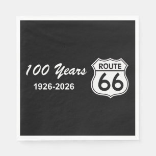Serviette En Papier Route 66 centenaire
