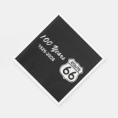 Serviette En Papier Route 66 centenaire (Coin)