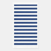 Serviette En Papier Royal Bleu rayé (Devant)