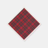 Serviette En Papier Royal Stewart Tartan (Coin)