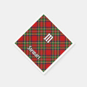 Serviette En Papier Royal Stewart Tartan (Coin)