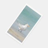 Serviette En Papier Royal Tern Coastal Beach Photographie (Coin)