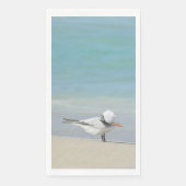 Serviette En Papier Royal Tern on Beach Photos d'oiseaux marins (Devant)