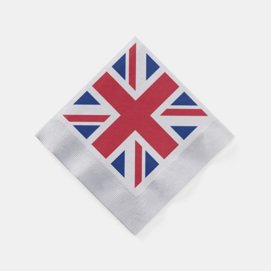 Serviette En Papier Royaume-Uni Union Jack Drapeau des colonies britan (Coin)
