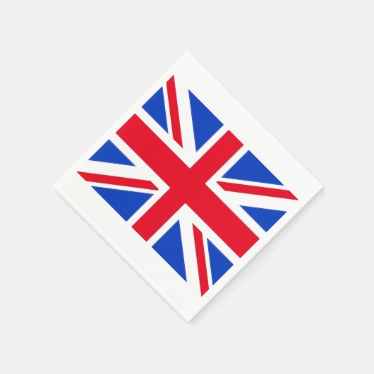 Serviette En Papier Royaume-Uni Union Jack Paper Party Napkins (Coin)