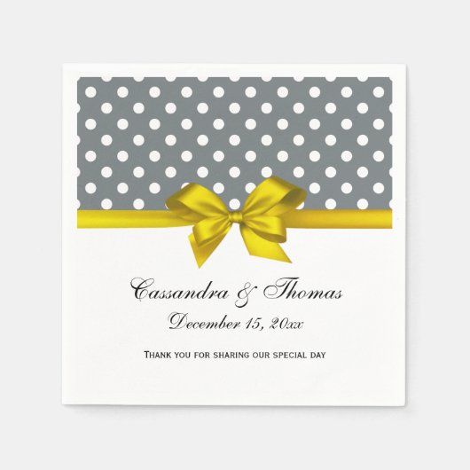 Serviette En Papier Ruban Bleu Damassé Rayure Noir Blanc (Devant)