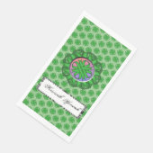 Serviette En Papier Ruban de trèfle vert par Kenneth Yoncich (Coin)
