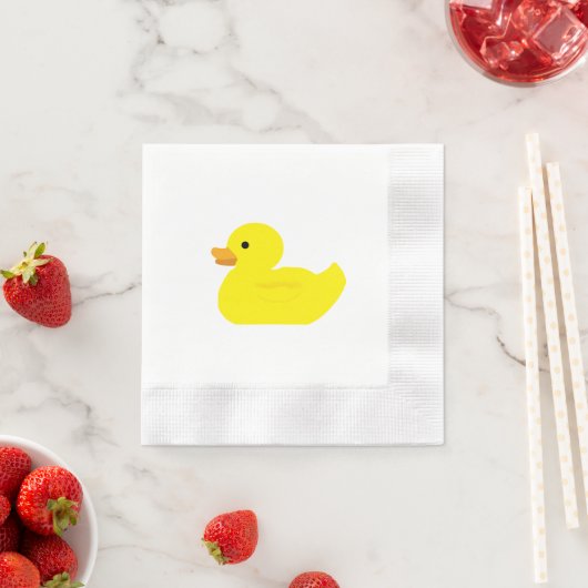 Serviette En Papier Rubber Duck Party (En situation)