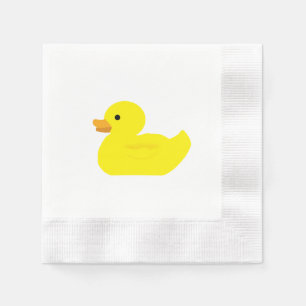 Serviette En Papier Rubber Duck Party
