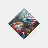 Serviette En Papier Ruby Dragon (Coin)