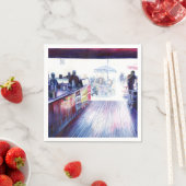 Serviette En Papier Ruby's, Coney Island, New York (En situation)