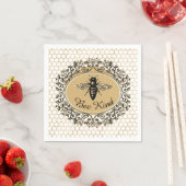 Serviette En Papier Ruche de miel gentille (En situation)