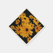 Serviette En Papier Rudbeckia Black Eyed Susan Flowers papier serviett (Coin)