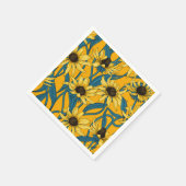 Serviette En Papier Rudbekia jaune (Coin)