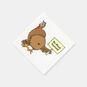 Serviette En Papier Rude Thanksgiving Plaisanteries Pun Go Pluck You (Coin)