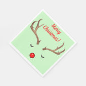 Serviette En Papier Rudolph Napkins (Coin)