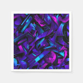 Serviette En Papier Rue Graffiti Abstraite (Devant)