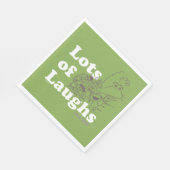 Serviette En Papier Rue Sésame | Beaucoup de rires depuis 1969 (Coin)