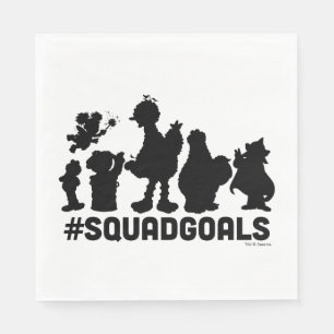 Serviette En Papier Rue Sésame - #ButsDeSquad