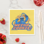 Serviette En Papier Rue Sésame | Cookie Monster Mecha Cookie! (En situation)