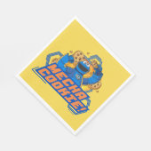 Serviette En Papier Rue Sésame | Cookie Monster Mecha Cookie! (Coin)
