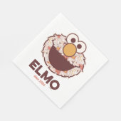 Serviette En Papier Rue Sésame | Elmo depuis 1984 (Coin)