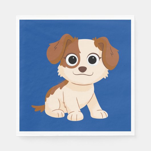 Serviette En Papier Rue Sésame | Elmo's Puppy Tango (Devant)