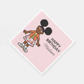 Serviette En Papier Rue Sésame | Gabrielle Joyeux anniversaire (Coin)