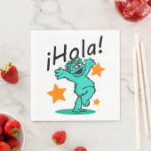 Serviette En Papier Rue Sésame | ¡Hola ! Rosita (En situation)