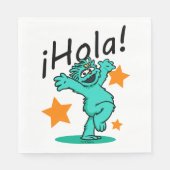 Serviette En Papier Rue Sésame | ¡Hola ! Rosita (Devant)
