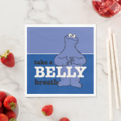 Serviette En Papier Rue Sésame | Le Monstre De Cookie Retire Un Souffl (En situation)