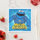 Serviette En Papier Rue Sésame | Méca Builders Cookie In Action (En situation)