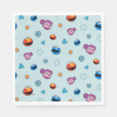 Serviette En Papier Rue Sésame | Méca Builders Face Motif (Devant)