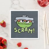 Serviette En Papier Rue Sésame | Oscar the Grouch Scram! (En situation)