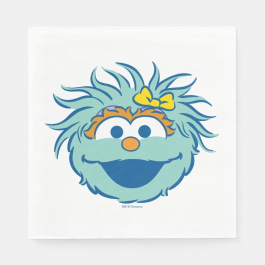 Serviette En Papier Rue Sésame | Rosita Smile (Devant)